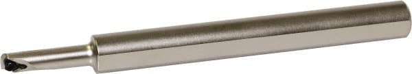 Kyocera - 0.312" Min Bore Diam, 4" OAL, 3/8" Shank Diam, S/A-SWUB(P)-AE Indexable Boring Bar - 1.102" Max Bore Depth, WBGT 121.., WBGW 121.., WBMT 121.. Insert, Screw Holding Method - Americas Industrial Supply