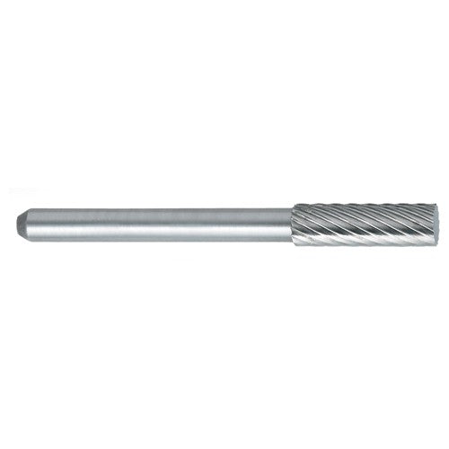 ‎SC-52 -4mm × 12mm LOC × 6mm Shank × 50mm OAL Pointed Tree Carbide Medium Right Hand Spiral Burr - Americas Industrial Supply