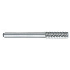 ‎SD-53 -3/16 x LOC × 1/8 Shank × 1-1/2 OAL Flat Carbide Medium Right Hand Spiral Burr - Americas Industrial Supply