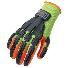 921 S Lime Impact-Reduc Glove Thermal Rubber-Dipped Dorsal - Americas Industrial Supply