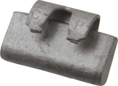 Bada - 0.5 oz Wheel Weight - Steel, For Use with Automotive & Light Trucks - Americas Industrial Supply