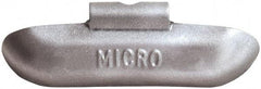 Bada - 1.75 oz Wheel Weight - Steel, For Use with Automotive & Light Trucks - Americas Industrial Supply