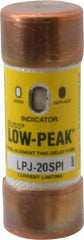 Cooper Bussmann - 300 VDC, 600 VAC, 20 Amp, Time Delay General Purpose Fuse - Fuse Holder Mount, 2-1/4" OAL, 100 at DC, 300 at AC (RMS) kA Rating, 13/16" Diam - Americas Industrial Supply