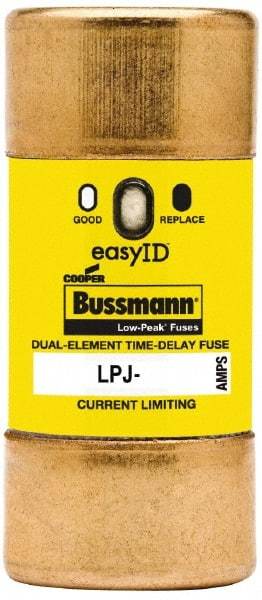 Cooper Bussmann - 300 VDC, 600 VAC, 40 Amp, Time Delay General Purpose Fuse - Fuse Holder Mount, 2-3/8" OAL, 100 at DC, 300 at AC (RMS) kA Rating, 1-1/16" Diam - Americas Industrial Supply