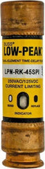 Cooper Bussmann - 125 VDC, 250 VAC, 45 Amp, Time Delay General Purpose Fuse - Fuse Holder Mount, 76.2mm OAL, 100 at DC, 300 at AC (RMS) kA Rating, 13/16" Diam - Americas Industrial Supply