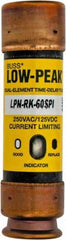 Cooper Bussmann - 125 VDC, 250 VAC, 60 Amp, Time Delay General Purpose Fuse - Fuse Holder Mount, 76.2mm OAL, 100 at DC, 300 at AC (RMS) kA Rating, 13/16" Diam - Americas Industrial Supply