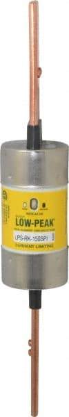 Cooper Bussmann - 300 VDC, 600 VAC, 150 Amp, Time Delay General Purpose Fuse - Bolt-on Mount, 9-5/8" OAL, 100 at DC, 300 at AC (RMS) kA Rating, 1-5/8" Diam - Americas Industrial Supply