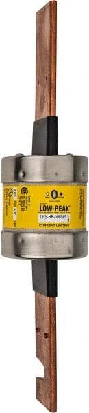 Cooper Bussmann - 300 VDC, 600 VAC, 500 Amp, Time Delay General Purpose Fuse - Bolt-on Mount, 339.7mm OAL, 100 at DC, 300 at AC (RMS) kA Rating, 73.2mm Diam - Americas Industrial Supply