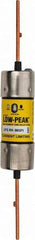 Cooper Bussmann - 300 VDC, 600 VAC, 90 Amp, Time Delay General Purpose Fuse - Fuse Holder Mount, 7-7/8" OAL, 100 at DC, 300 at AC (RMS) kA Rating, 1-39/64" Diam - Americas Industrial Supply