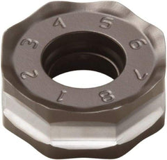 Seco - ONMU050410 M11 Grade T350M Carbide Milling Insert - TiCN/Al2O3 Finish, 0.157" Thick, 0.472" Inscribed Circle - Americas Industrial Supply