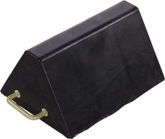 Vestil - 16" Wide x 8" High x 12" Deep, Rubber Wheel Chock - Americas Industrial Supply