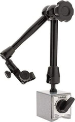 Mitutoyo - 55mm Long x 50mm Wide x 60mm High Magnetic Indicator Base with On/Off Switch - Includes Holder - Americas Industrial Supply