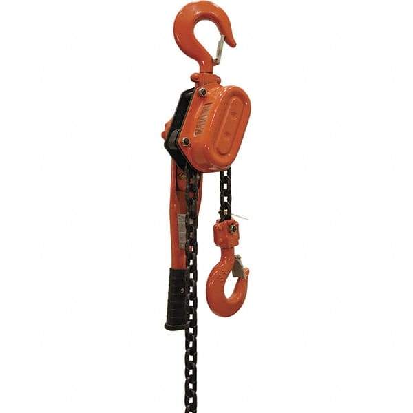 Vestil - 6,000 Lb Lifting Capacity, 5' Lift Height, Lever Hoist - Made from Chain - Americas Industrial Supply