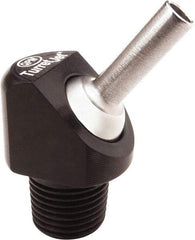 QPM Products - 0.11" Hose Inside Diam, Coolant Hose Nozzle - NPT, for Use with CNC Lathes - Americas Industrial Supply