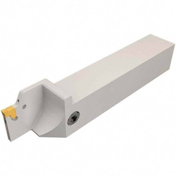 Iscar - External Thread, 1.8mm Min Groove Width, 100mm OAL, Right Hand Indexable Grooving Cutoff Toolholder - 12mm Shank Height x 12mm Shank Width, TAG Insert Style, TGT Toolholder Style, Series Tang-Grip - Americas Industrial Supply