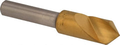 M.A. Ford - 3/8" Head Diam, 1/4" Shank Diam, 1 Flute 90° High Speed Steel Countersink - Americas Industrial Supply