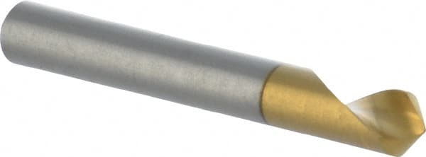 M.A. Ford - 1/4" Head Diam, 1/4" Shank Diam, 1 Flute 90° High Speed Steel Countersink - Americas Industrial Supply