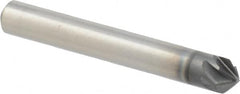 M.A. Ford - 1/4" Head Diam, 1/4" Shank Diam, 6 Flute 90° High Speed Steel Countersink - Americas Industrial Supply
