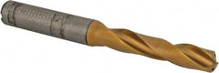 Kennametal - 8.5mm 135° Spiral Flute Solid Carbide Screw Machine Drill Bit - Americas Industrial Supply
