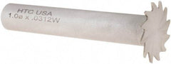 Value Collection - Woodruff Keyseat Cutter - 3-1/32" OAL x 1/2" Shank - Americas Industrial Supply
