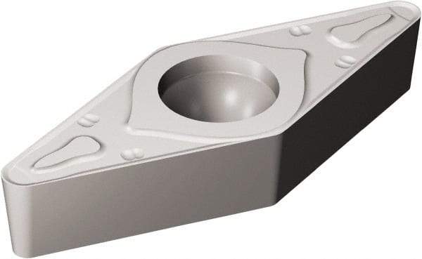 Sandvik Coromant - VBMT333 KR Grade H13A Carbide Turning Insert - 35° Diamond, 3/8" Inscr Circle, 3/16" Thick, 3/64" Corner Radius - Americas Industrial Supply