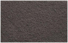 3M - Medium Grade, Silicon Carbide Hand Pad - Gray, 6" Wide x 9" Long, Nonwoven - Americas Industrial Supply