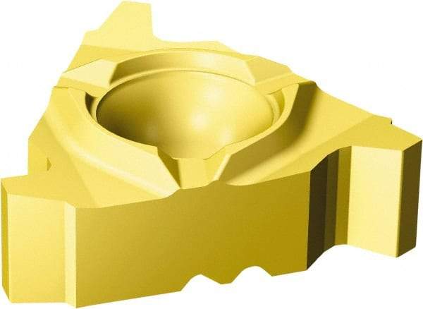 Sandvik Coromant - 266 Internal Right Hand 6 Acme Laydown Threading Insert - Grade 1020, TiN Coated Carbide, 12.7mm Inscribed Circle - Americas Industrial Supply