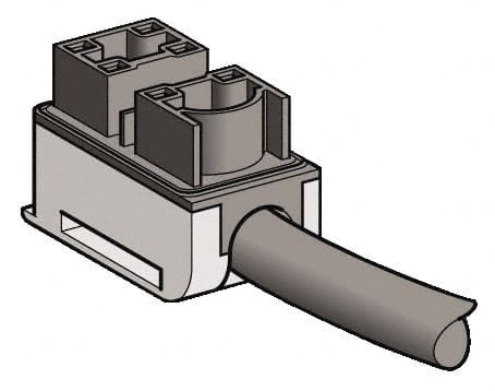 Telemecanique Sensors - 3-1/2 Inch Long, Limit Switch Precabled Connection - For Use with ZCMD25 - Americas Industrial Supply