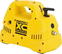 Enerpac - 10,000 psi Electric Hydraulic Pump & Jack - 2 L Oil Capacity, 3-Way, 2 Position Valve, Used with Single Acting, Advance, Hold & Retract - Americas Industrial Supply