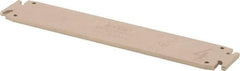 Iscar - 1.38" Blade Height, 0.134" Blade Width, 7.087" OAL, Neutral Cut, Double End Indexable Cut-Off Blade - TGSU Blade, Tang-GripIQ Series - Americas Industrial Supply
