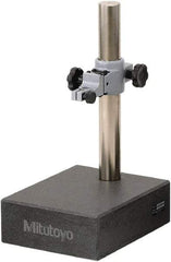 Mitutoyo - Granite (Base), Stand with Surface Plate - 400mm High, 250mm Base Length x 200mm Base Width x 80mm Base Height, Includes Holder - Americas Industrial Supply
