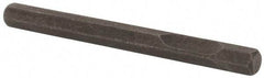 PRO-SOURCE - 1-1/2" OAL, 1/8" Shank Diam, Hex Chisel - Hex Drive, Hex Shank, Alloy Steel - Americas Industrial Supply