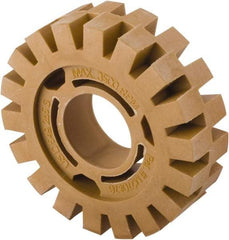 PRO-SOURCE - 4" Diam Angle & Disc Grinder Eraser Wheel - For Use with Utility Surface Blasters - Americas Industrial Supply