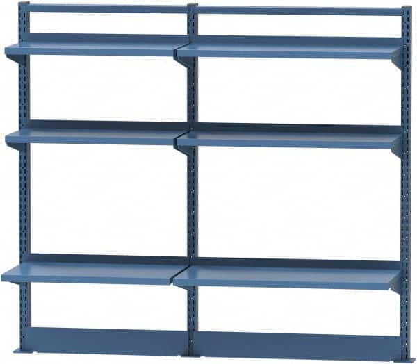 Lista - Steel Workbench & Workstation Riser Combination - 48" High, Use with 60" Long Workbenches - Americas Industrial Supply