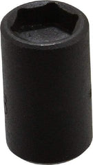 Proto - 1/4" Drive 3/8" Standard Magnetic Impact Socket - 6 Points, 15/16" OAL - Americas Industrial Supply