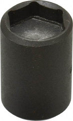 Proto - 1/4" Drive 1/2" Standard Magnetic Impact Socket - 6 Points, 1" OAL - Americas Industrial Supply