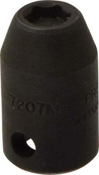 Proto - 3/8" Drive 7mm Standard Magnetic Impact Socket - 6 Points, 1-3/32" OAL - Americas Industrial Supply