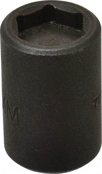 Proto - 3/8" Drive 12mm Standard Magnetic Impact Socket - 6 Points, 1-5/32" OAL - Americas Industrial Supply