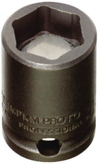Proto - 3/8" Drive 18mm Standard Magnetic Impact Socket - 6 Points, 1-1/4" OAL - Americas Industrial Supply