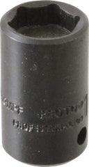 Proto - 1/4" Drive, Power Socket - 6 Points, 15/16" OAL - Americas Industrial Supply
