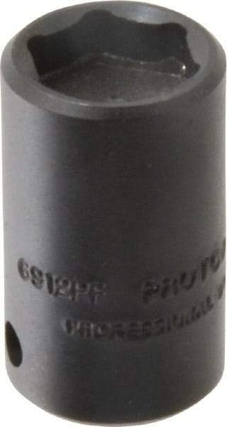 Proto - 1/4" Drive, 3/8" Socket, Power Socket - 6 Points, 15/16" OAL - Americas Industrial Supply