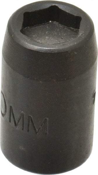 Proto - 3/8" Drive, Power Socket - 6 Points, 1-5/32" OAL - Americas Industrial Supply