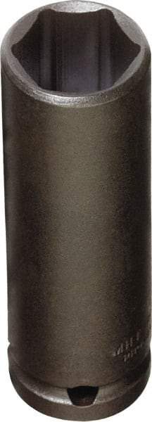 Proto - 3/8" Drive 18mm Deep Thin Wall Impact Socket - 6 Points, 2" OAL - Americas Industrial Supply