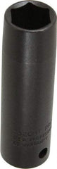 Proto - 1/2" Drive 5/8" Deep Thin Wall Impact Socket - 6 Points, 3-1/4" OAL - Americas Industrial Supply