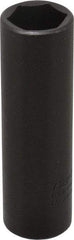 Proto - 1/2" Drive 11/16" Deep Thin Wall Impact Socket - 6 Points, 3-1/4" OAL - Americas Industrial Supply