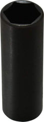 Proto - 1/2" Drive 7/8" Deep Thin Wall Impact Socket - 6 Points, 3-1/2" OAL - Americas Industrial Supply