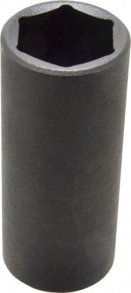 Proto - 1/2" Drive 1-1/16" Deep Thin Wall Impact Socket - 6 Points, 3-1/2" OAL - Americas Industrial Supply