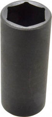 Proto - 1/2" Drive 1-1/16" Deep Thin Wall Impact Socket - 6 Points, 3-1/2" OAL - Americas Industrial Supply