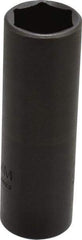Proto - 1/2" Drive 19mm Deep Thin Wall Impact Socket - 6 Points, 3-1/4" OAL - Americas Industrial Supply