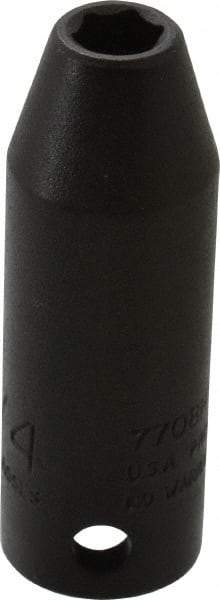 Proto - 3/8" Drive 1/4" Deep Thin Wall Impact Socket - 6 Points, 2" OAL - Americas Industrial Supply